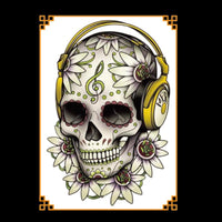 "Hip-hop skull" временна татуировка – средна - Liratech.bg
