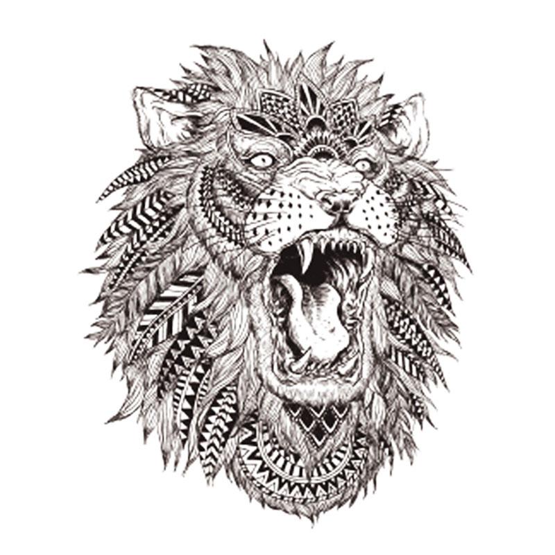 "Maori Lion" временна татуировка – средна - Liratech.bg