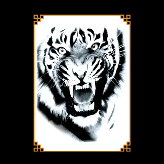"Tiger 2" временна татуировка – средна - Liratech.bg