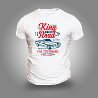 King of the Road тениска с уникален дизайн