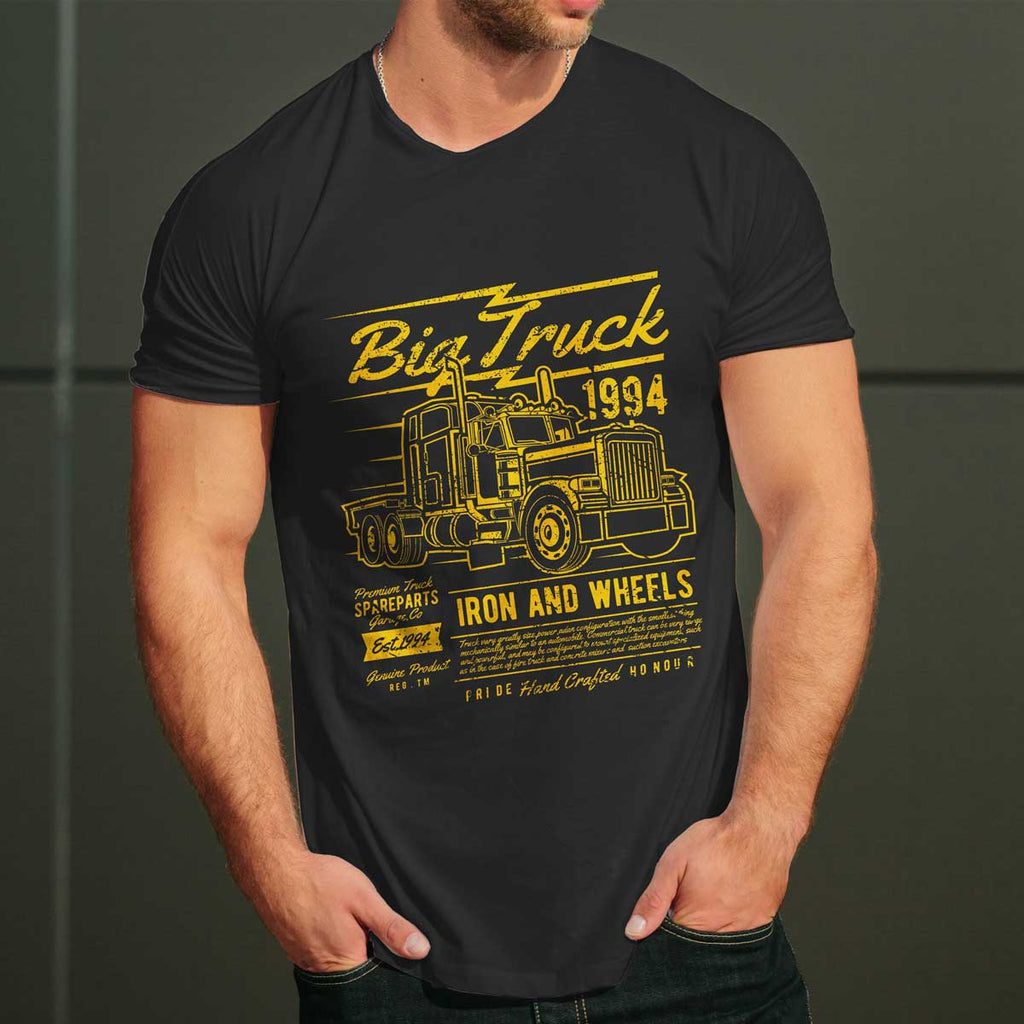 Big Truck тениска с уникален дизайн за Него.