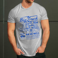 Big Truck тениска с уникален дизайн за Него.