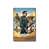 Maveric Top gun - vintidzh metalna dekorativna tabelka мьркь метална табелка Топ гън Маверик