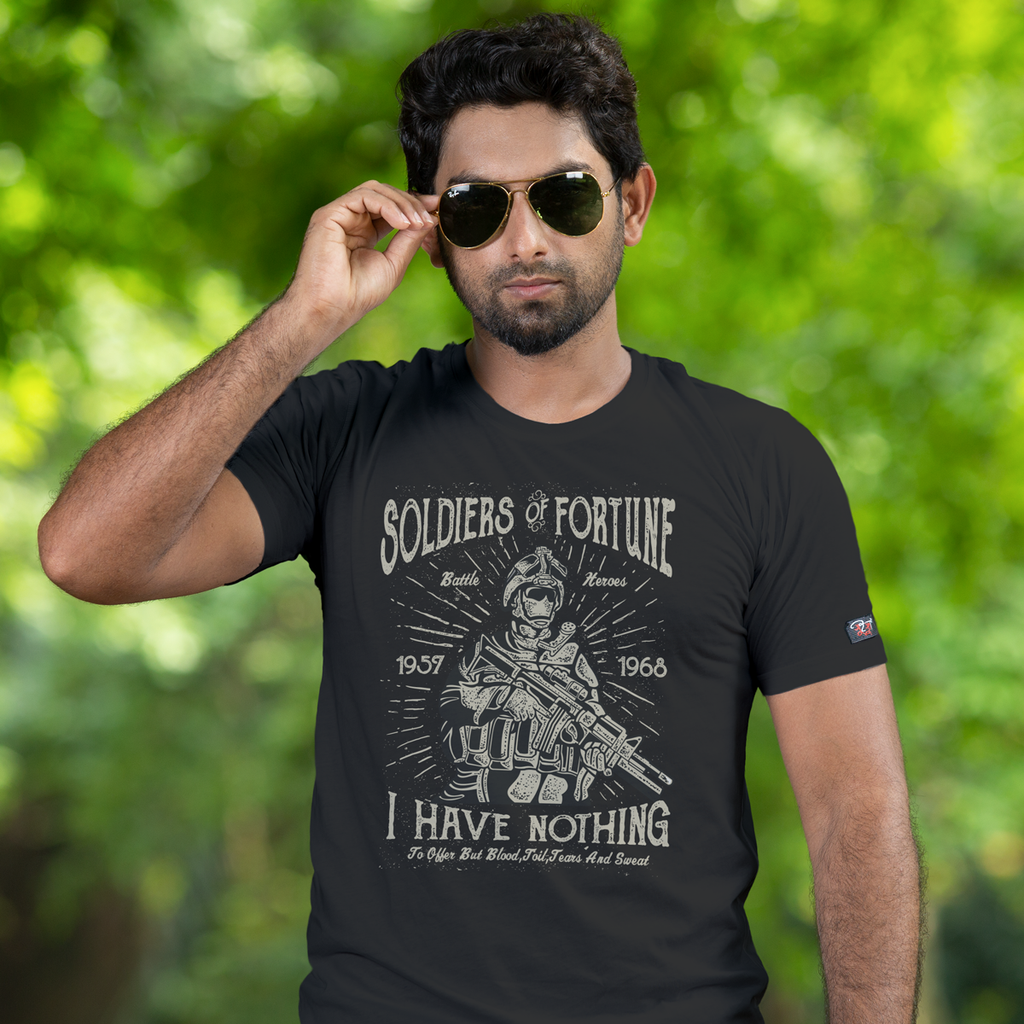 Soldier Of Fortune тениска с уникален дизайн