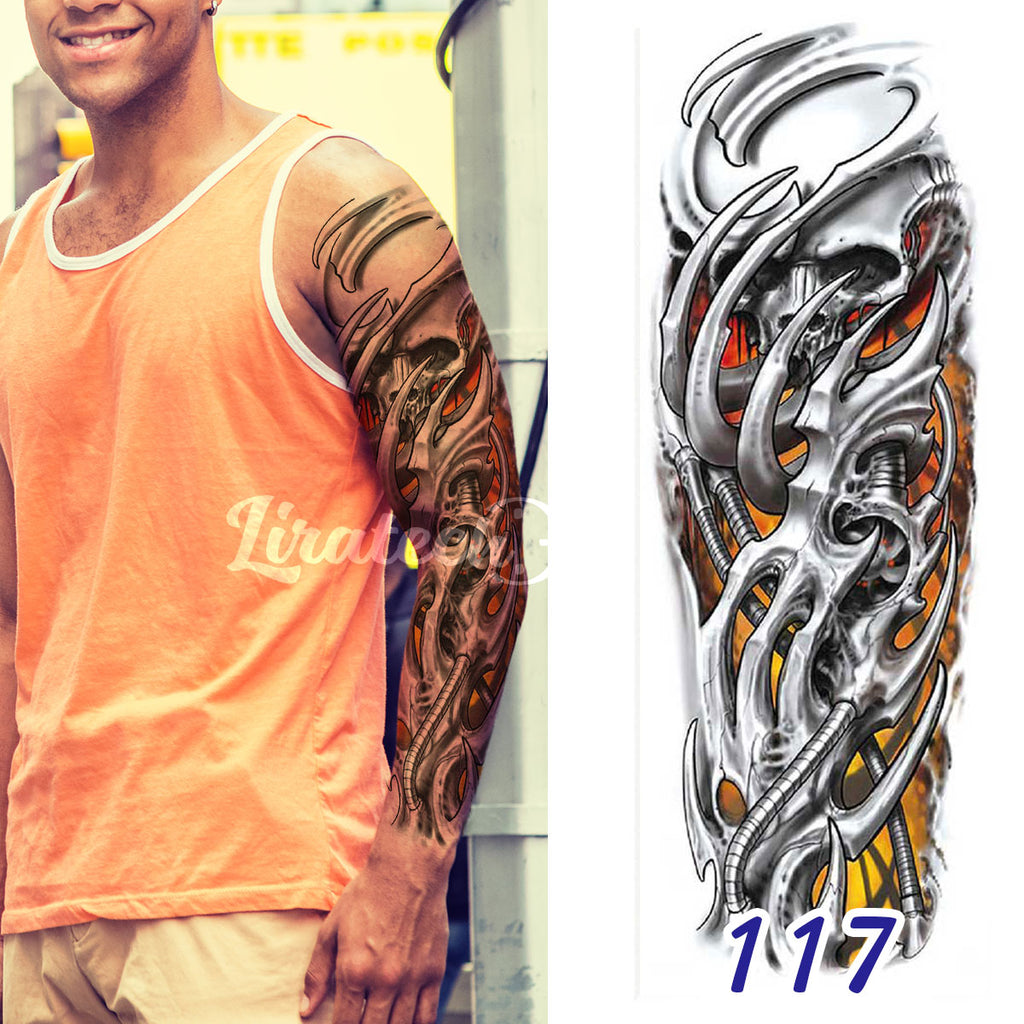Реалистична 3D временна татуировка татус  temporary tattoo водоустойчива liratech.bg