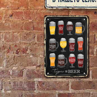 Type of beer vidove bira, Lager bira, tamna bira, portar, sayder, ale bira, katalog
