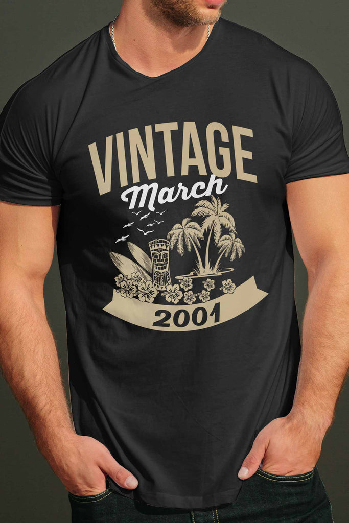 Vintage - за рожденник с месец и година по поръчка - тениска, блуза или суитшърт-liratech.bg