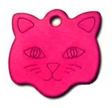 Котенце, медальон за домашни любимци с халка